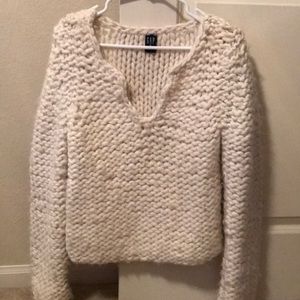 Chunky knit sweater